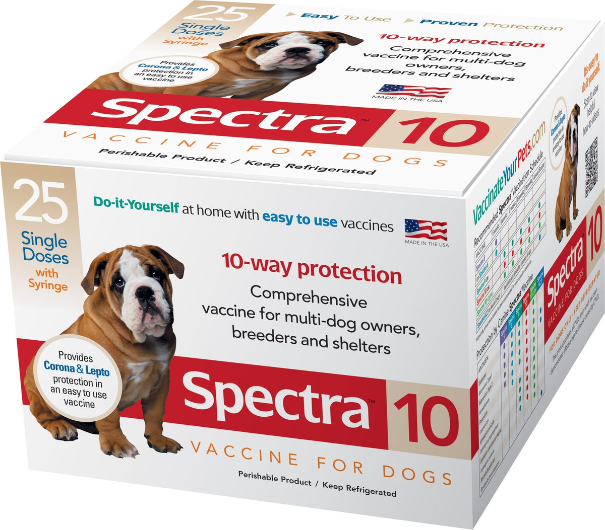 Durvet Spectra 10 Dog Vaccine With Syringe Detroit, MI Detroit K9