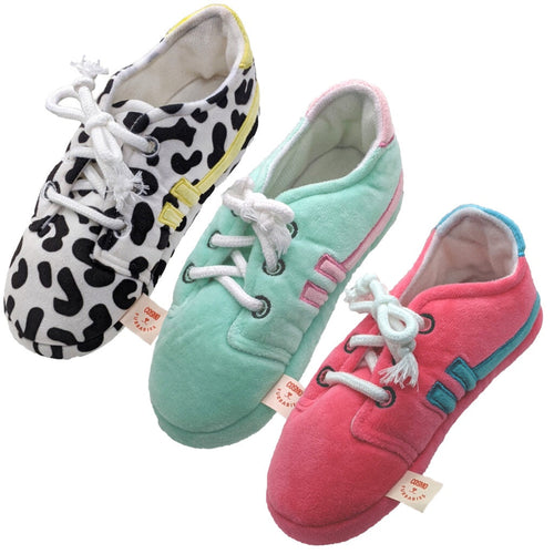 Fashion Pet Cosmo Sneaker Plush Dog Toy