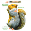 Doggijuana Get Outside Refillable Squirrel Toy