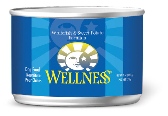 Wellness Complete Health Natural Whitefish and Sweet Potato Recipe Wet Canned Dog Food