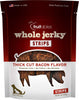 Fruitables Whole Jerky Thick Cut Bacon Dog Treats