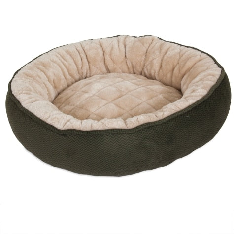 Petmate Aspen Pet Round Quilted Lounger