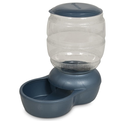 Petmate Replendish Feeder With Microban (Small - Pearl Peacock Blue)